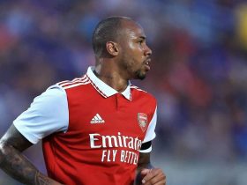 “then-the-game-would-be-no-fun”-–-gabriel-magalhaes-responds-to-critics-calling-out-arsenal’s-post-match-celebration-after-win-over-liverpool
