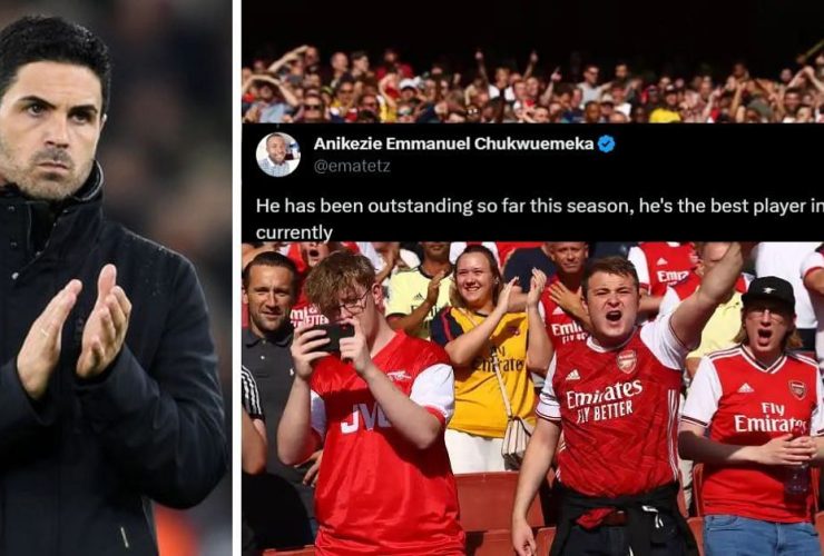 “another-disciple-of-cristiano-ronaldo”,-“outstanding-so-far-this-season”-–-fans-hail-22-year-old-arsenal-star’s-performance-in-6-0-win-over-west-ham