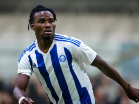 Ghanaian midfielder Hans Nunoo Sarpe