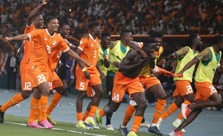 Ivory coast celebration