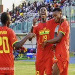 Black Satellites players celebrating