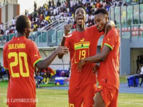 Black Satellites players celebrating