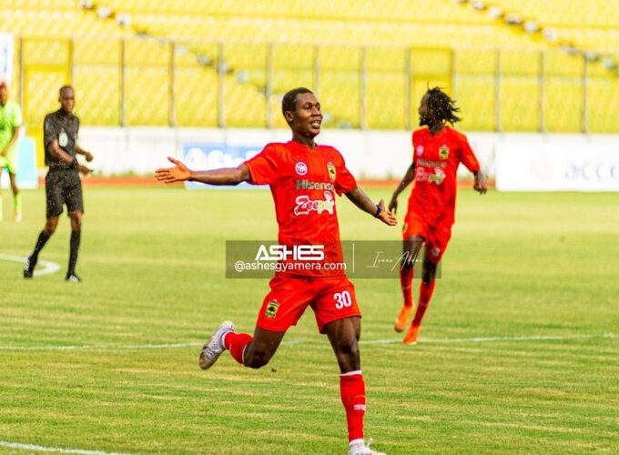 Asante Kotoko star Peter Amidu