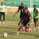 Black Stars train for CAR
