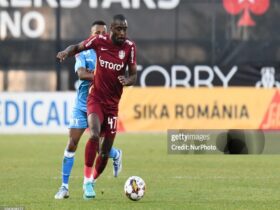 Ghanaian Forward Christopher Braun Scores in Rapid Bucuresti’s Stalemate With UTA Arad