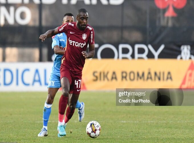 Ghanaian Forward Christopher Braun Scores in Rapid Bucuresti’s Stalemate With UTA Arad