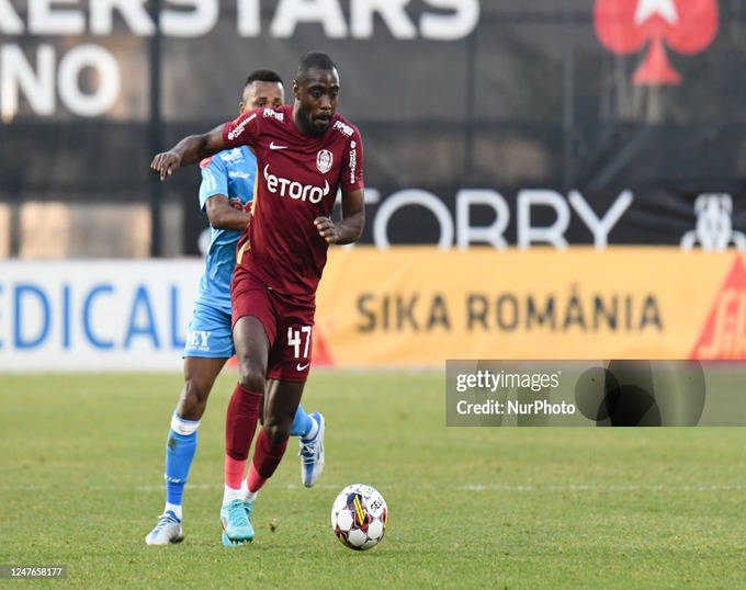 Ghanaian Forward Christopher Braun Scores in Rapid Bucuresti’s Stalemate With UTA Arad