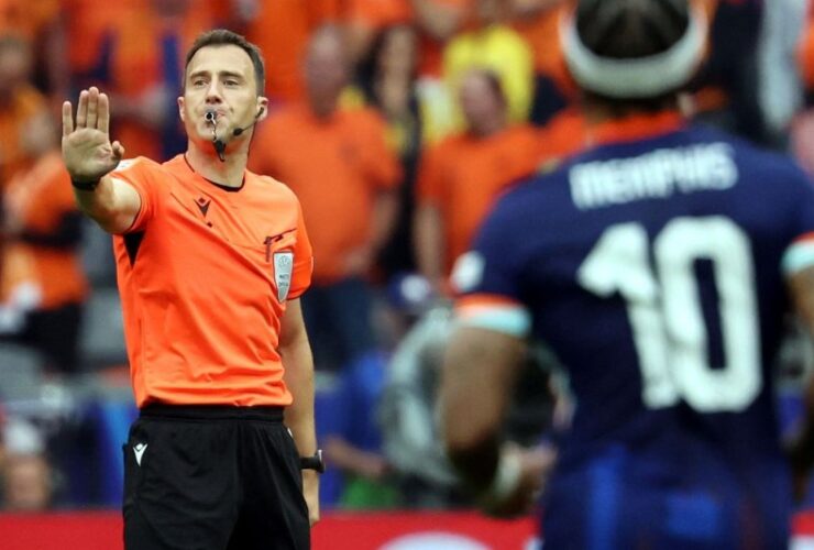 Euro 2024 Referee for England-Netherlands Match,Once Banned for Match-Fixing
