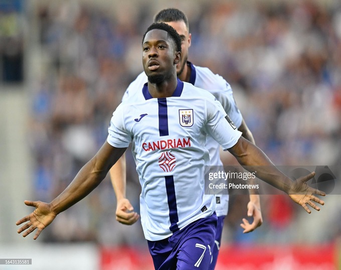Ghanaian forward Francis Amuzu on Target Despite Anderlecht's Loss to SC Braga