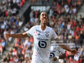 Lille defender Leny Yoro