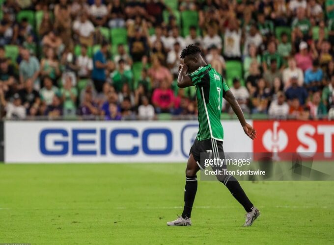 Osman Bukari Sees Red as Austin FC Edge Pumas