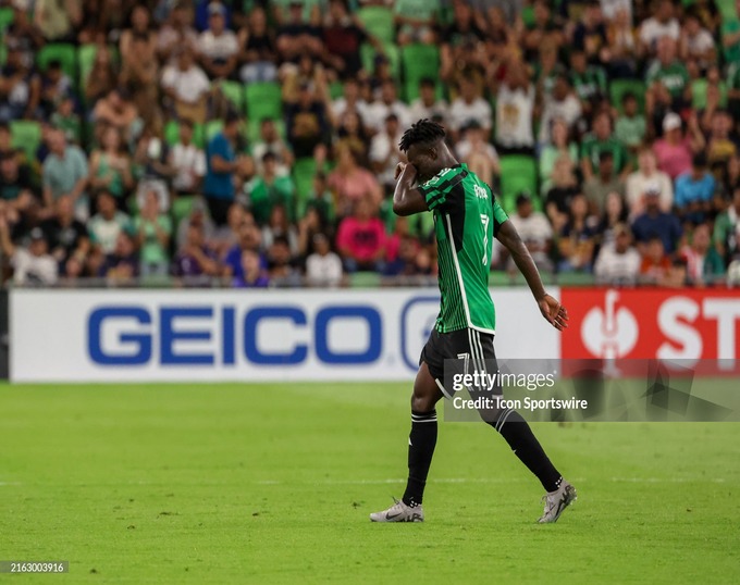 Osman Bukari Sees Red as Austin FC Edge Pumas